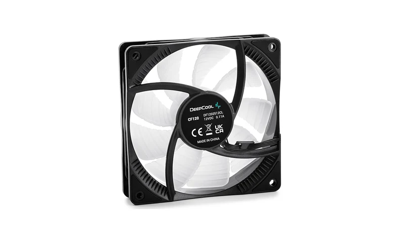 Deepcool CF120 Motherboard Controlled 120MM Addressable RGB LED Case Fan (DP-FA-RGB-CF120-1)