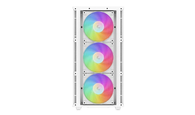 Deepcool CH560 Digital WH Airflow Case w/ Status Screen (White) (R-CH560-WHAPE4D-G-1)