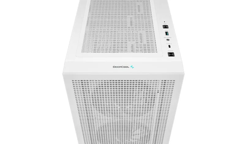 Deepcool CH560 Digital WH Airflow Case w/ Status Screen (White) (R-CH560-WHAPE4D-G-1)