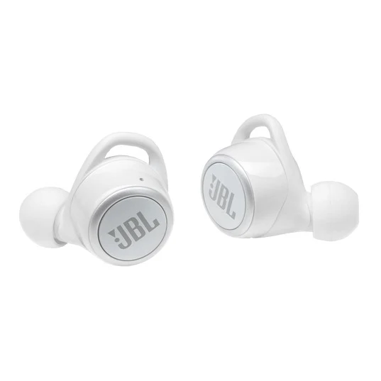 JBL Live 300TWS True Wireless Earbuds (White Gloss)