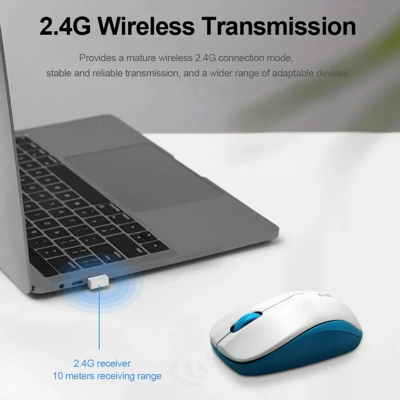 E-Yooso E-1060 Wireless Optical Mouse (Black)