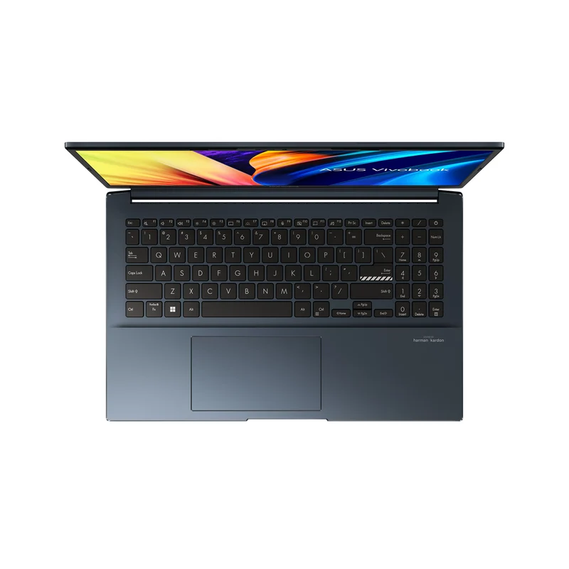Asus Vivobook Pro 15 M6500QC-HN165WS Laptop (Quiet Blue) | 15.6” FHD (1920 x 1080) | Ryzen 5 5600H | 16GB RAM | 512GB SSD | RTX 3050 | Windows 11 Home | MS Office Home & Student 2021 | Asus BP1504 Casual Backpack