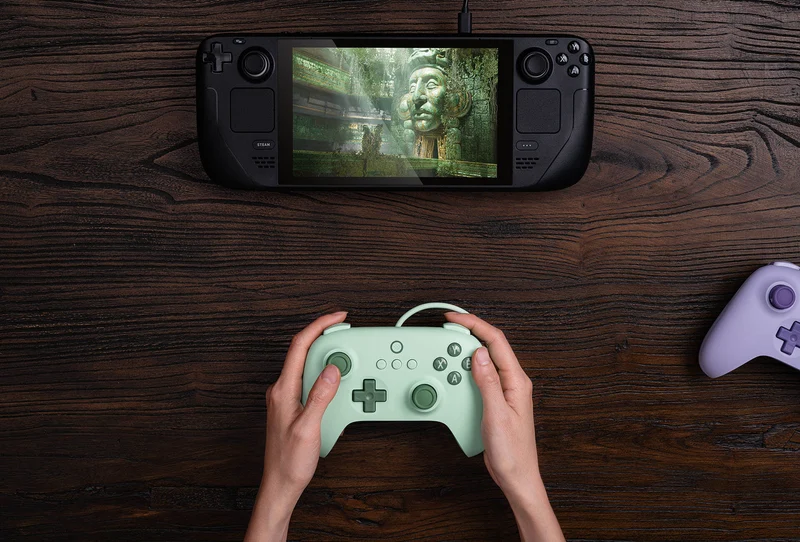 8BITDO Ultimate C Wired Controller (Green Edition) (Windows/Android/Raspberry Pi) (82CB)