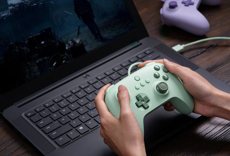 8BITDO Ultimate C Wired Controller (Green Edition) (Windows/Android/Raspberry Pi) (82CB)