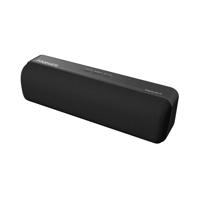Promate Capsule-2 Crystal Sound HD Wireless Speaker (Black)