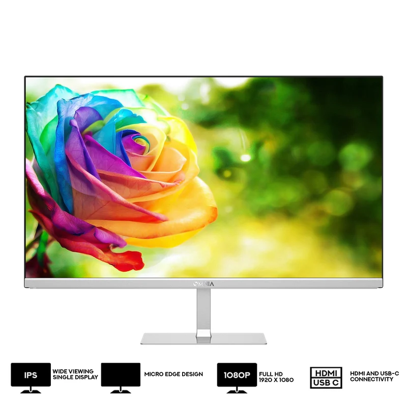 OMNIA O27IHC 27" FHD IPS 100Hz 1ms LED Monitor (Silver)