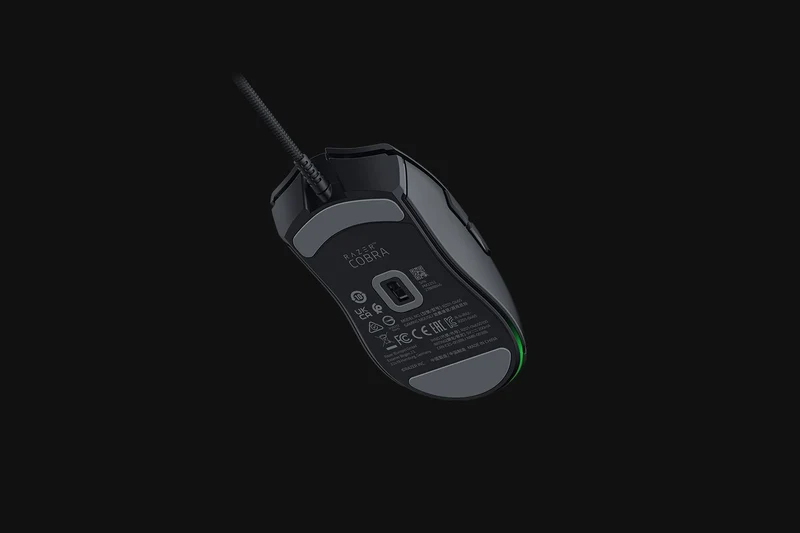 Razer Cobra Customizable RGB Wired Gaming Mouse (Black)
