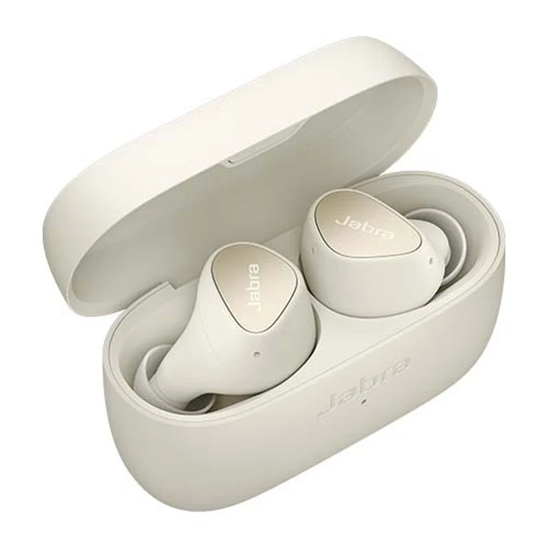 Jabra Elite 4 True Wireless Earbuds With ANC (Light Beige)