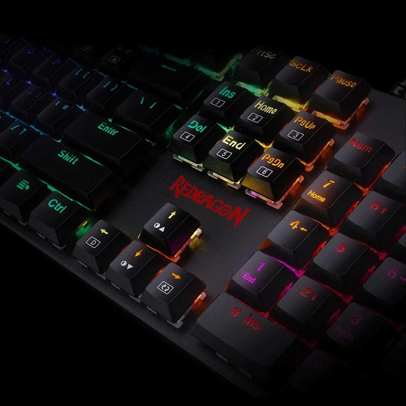 Redragon Shrapnel Mechanical Gaming Keyboard (Dust-Proof Blue) (K589RGB-1)