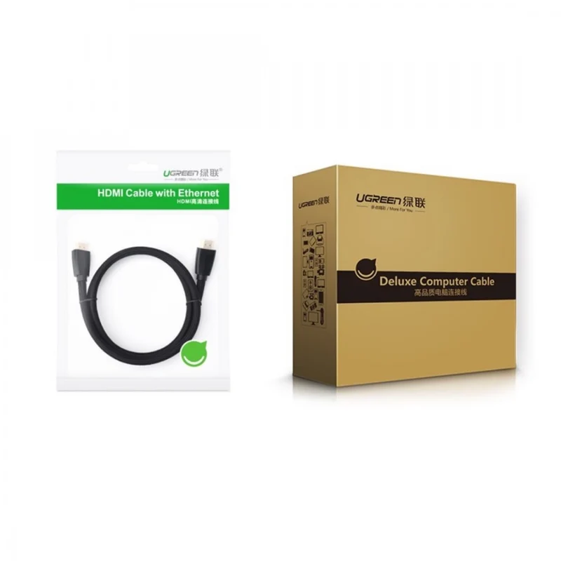 UGreen HDMI Male To Male Cable With Braid 15m (Black) (Hd118/40416)