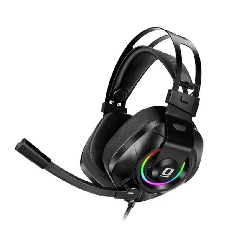 AXGON AXGH1V1 RGB USB Immersive Gaming Headset (Black) With Free Headset Stand