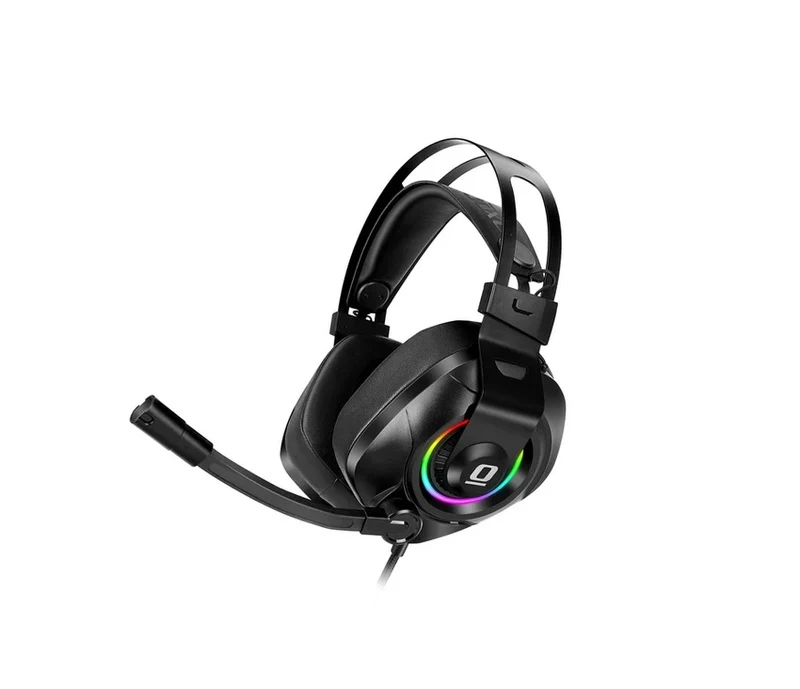 AXGON AXGH1V1 RGB USB Immersive Gaming Headset (Black) With Free Headset Stand
