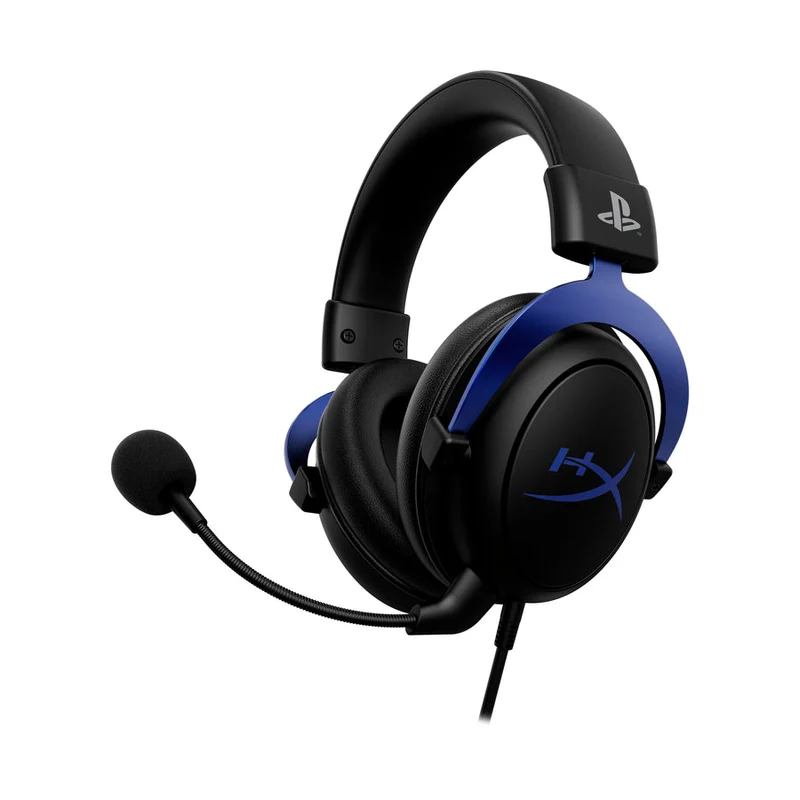 HyperX Cloud Gaming Headset for PS5/PS4 (Black-Blue)