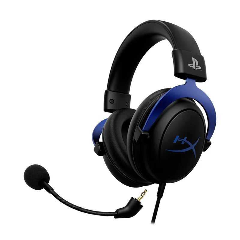HyperX Cloud Gaming Headset for PS5/PS4 (Black-Blue)