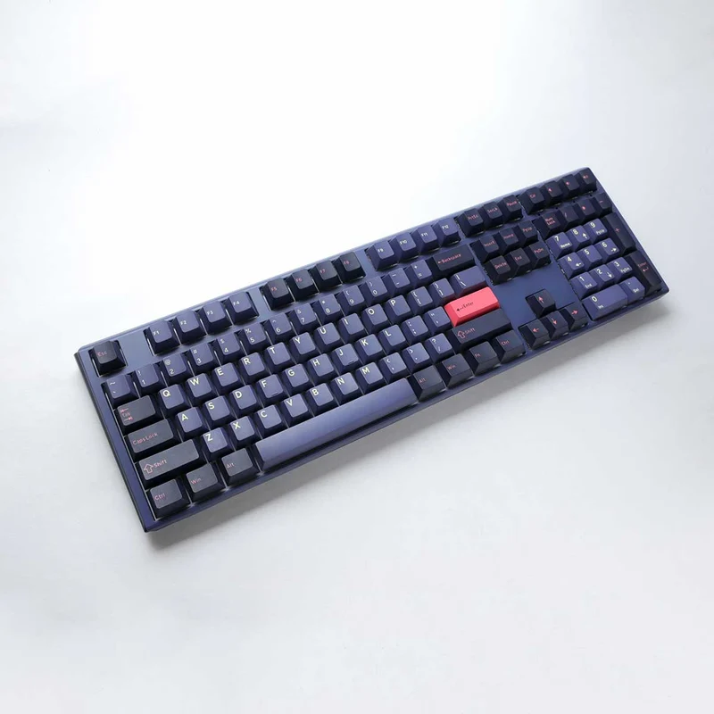 Ducky One 3 Cosmic Blue Hotswap Double Shot PBT Mechanical Keyboard (Cherry RGB Red) (DKON2108ST-RUSPDCOVVVC2)