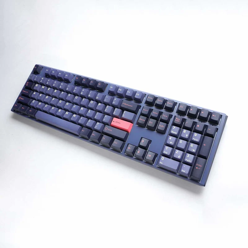 Ducky One 3 Cosmic Blue Hotswap Double Shot PBT Mechanical Keyboard (Cherry RGB Red) (DKON2108ST-RUSPDCOVVVC2)