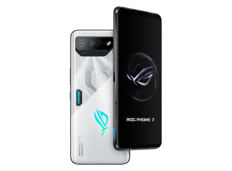 Asus ROG Phone 7 12GB+256GB Android 13 Snapdragon 8 Gen2 5G 6.78" FHD+ Gaming Mobile (Storm White) (AI2205-C-1D041WW)