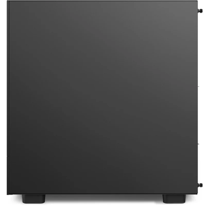 NZXT H5 Flow Compact Mid-Tower Airflow Case With RGB Fans (Matte Black) (CC-H51FB-R1)