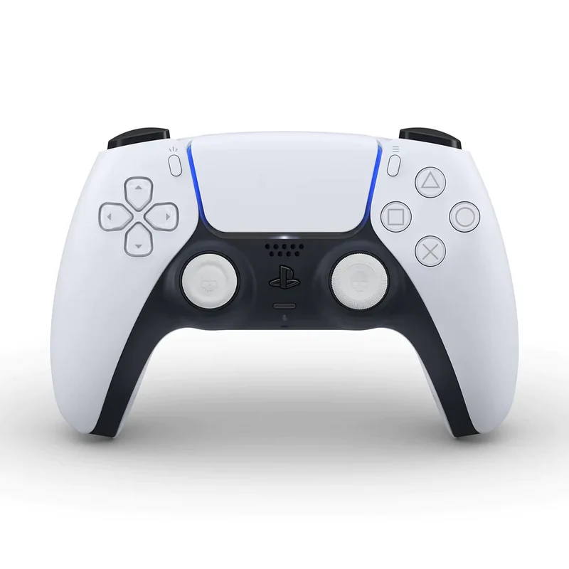 NSW Skull & Co. Thumb Grip For Switch Pro/ PS4 / PS5 Controller (Black/White) (TG005-TOK)