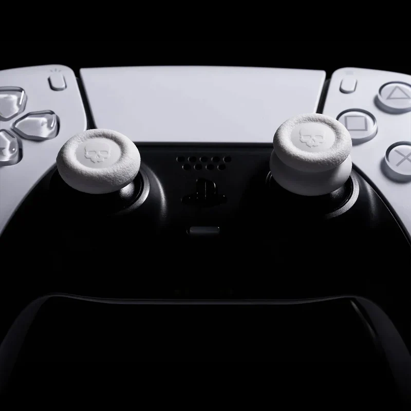 NSW Skull & Co. Thumb Grip For Switch Pro/ PS4 / PS5 Controller (Black/White) (TG005-TOK)