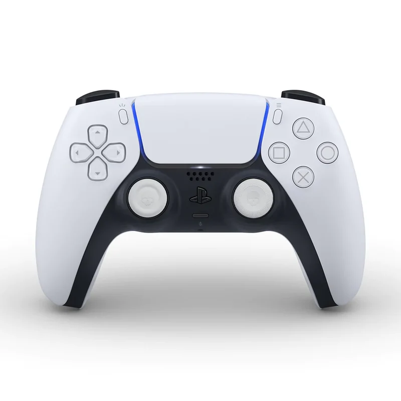 NSW Skull & Co. Thumb Grip For Switch Pro/ PS4 / PS5 Controller (White) (TG005-WT)