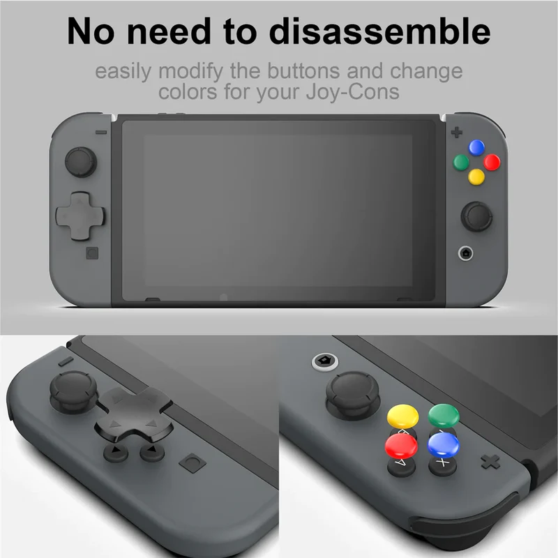 NSW Skull & Co. D-Pad Button For Joy-Con (White/Green) (NSDP/TOK)