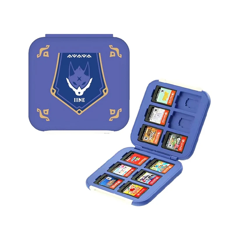 IINE NSW Game Card Case 6+6 Magnetic (Monster Hunter) (L664)