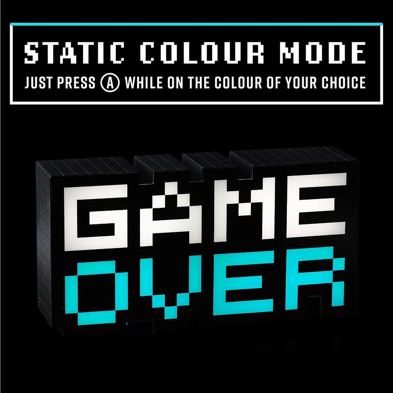 Paladone 8-bit Game Over Light V3 (PP5016V3)