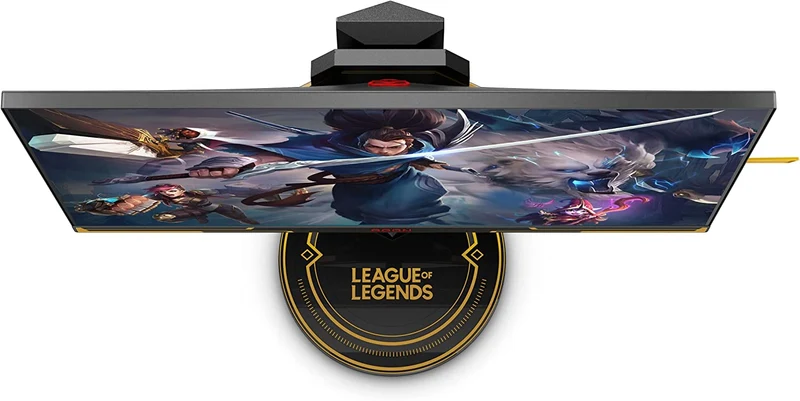 AOC AGON Pro AG275QXL/71 League Of Legends Edition 27" QHD IPS 170Hz 1ms Gaming Monitor (Black/Gold)