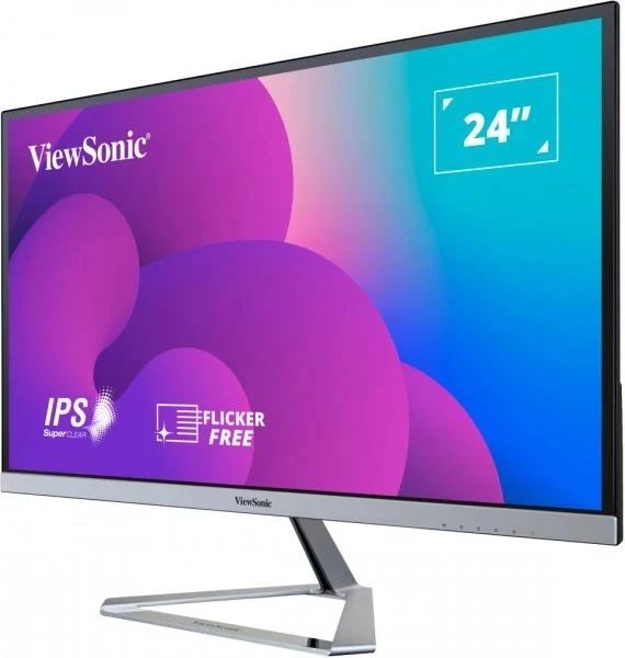Viewsonic VX2476-SMHD 24" 75 Hz FHD IPS Frameless Entertainment Monitor