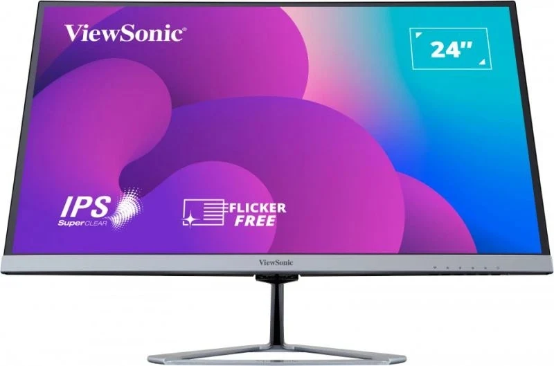 Viewsonic VX2476-SMHD 24" 75 Hz FHD IPS Frameless Entertainment Monitor