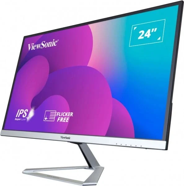 Viewsonic VX2476-SMHD 24" 75 Hz FHD IPS Frameless Entertainment Monitor