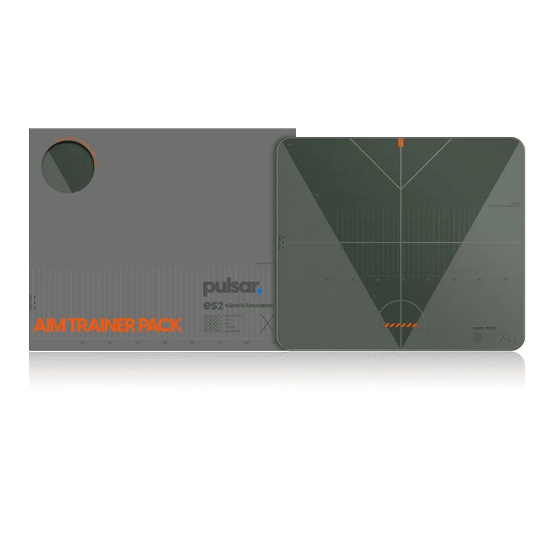 Pulsar ES2 eSports Mouse Pad XL Aim Trainer Pack (Black) (PES23XLAIM)