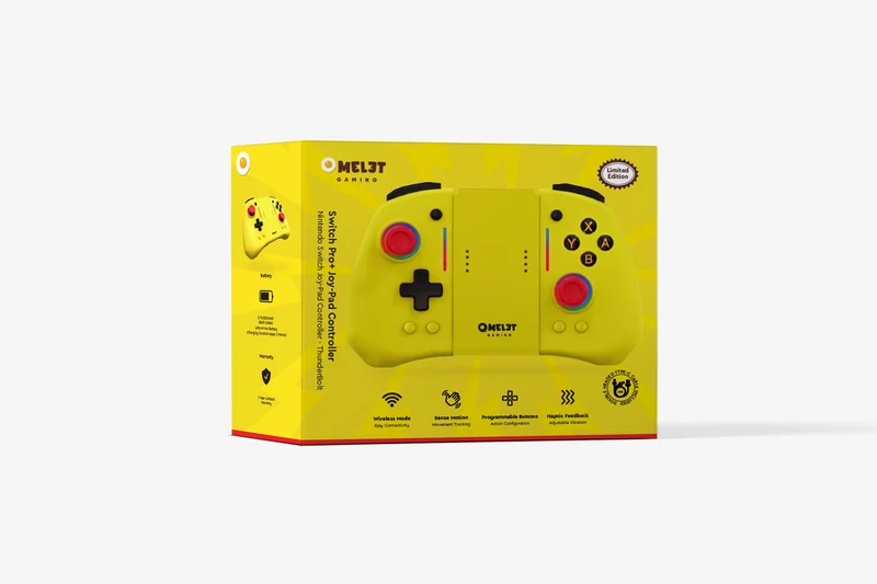 Omelet Gaming Switch Pro+ Joy-Pad Wireless Gaming Controller (Thunderbolt)