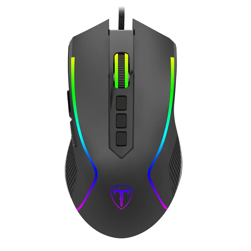 T-Dagger Darkangel 8 Programmable Buttons RGB Backlit Wired Gaming Mouse (T-TGM209 V2)