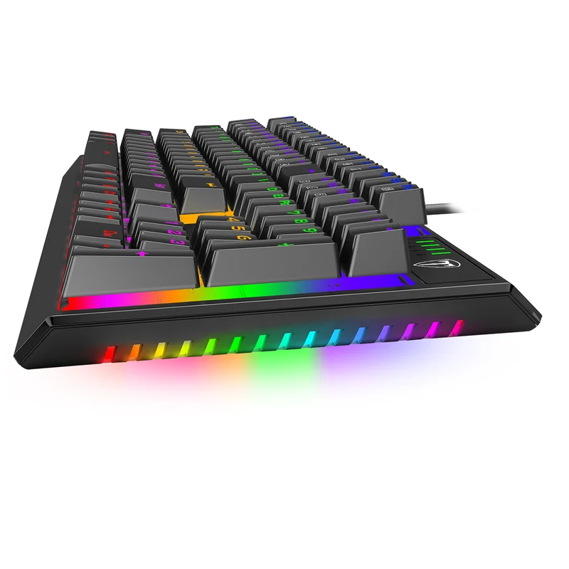 T-Dagger Pavones 104-Key Entry Level Wired Mechanical Keyboard With Side Light Effects (Blue Switch) (T-TGK319)