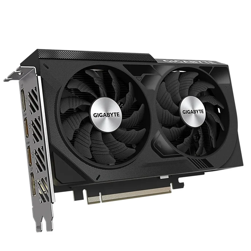 Gigabyte GeForce RTX 4060 Windforce OC 8GB Graphics Card (GV-N4060WF2OC-8GD)