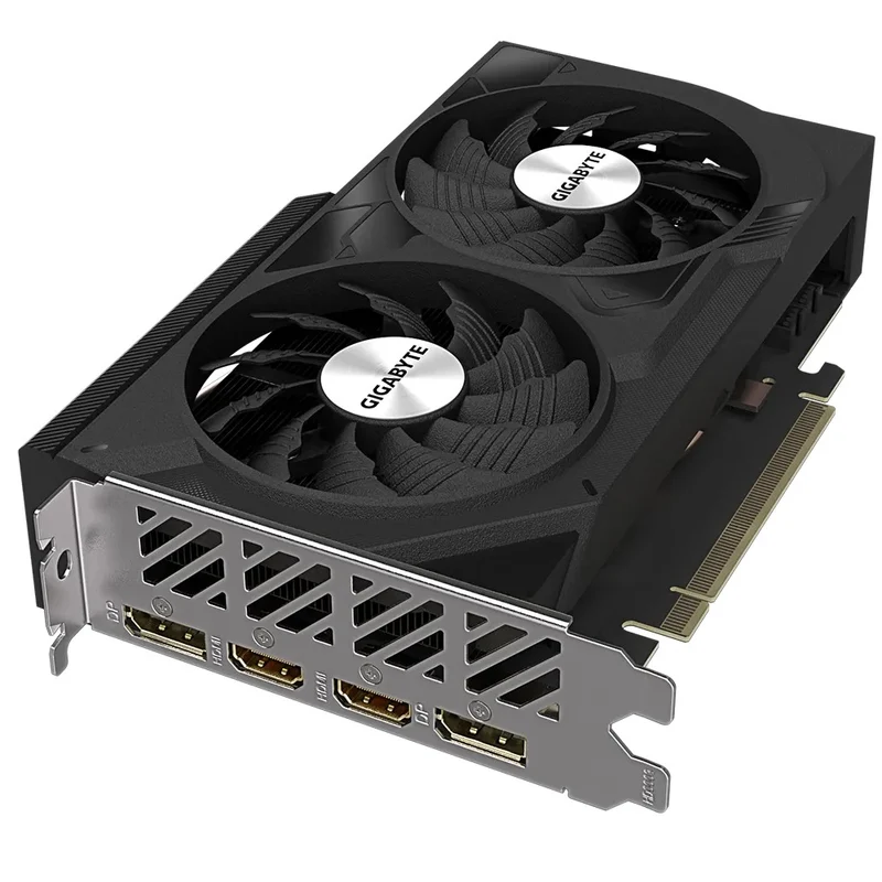 Gigabyte GeForce RTX 4060 Windforce OC 8GB Graphics Card (GV-N4060WF2OC-8GD)