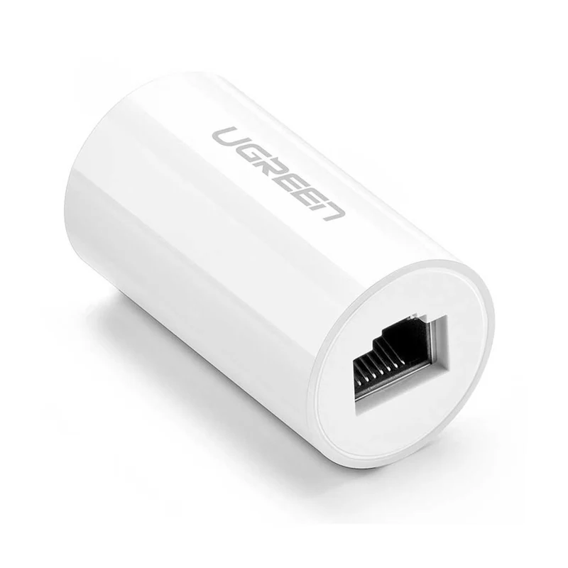 UGreen RJ45 Ethernet Cable Extender Adapter (White) (NW116/20391)