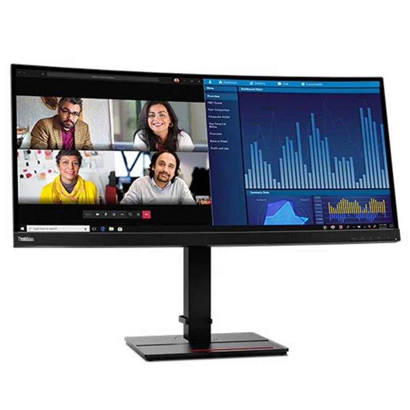 Lenovo Thinkvision P34W-20 62CCRAR3WW 34.14” 60HZ WQHD Ultra-Wide Curved Monitor
