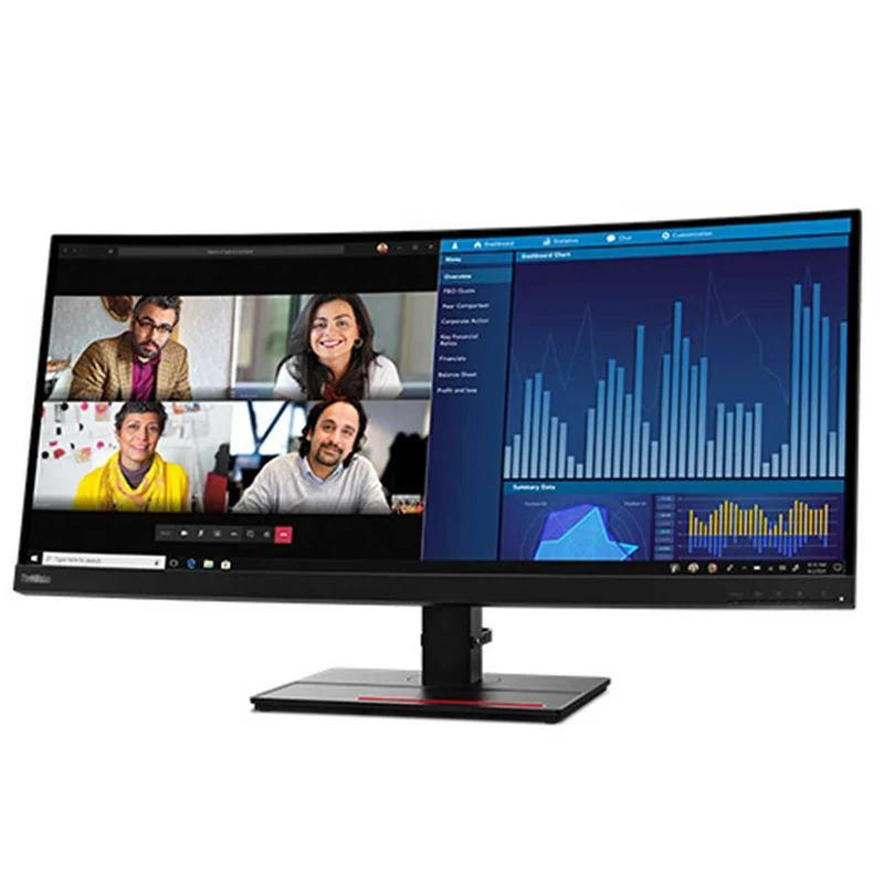 Lenovo Thinkvision P34W-20 62CCRAR3WW 34.14” 60HZ WQHD Ultra-Wide Curved Monitor