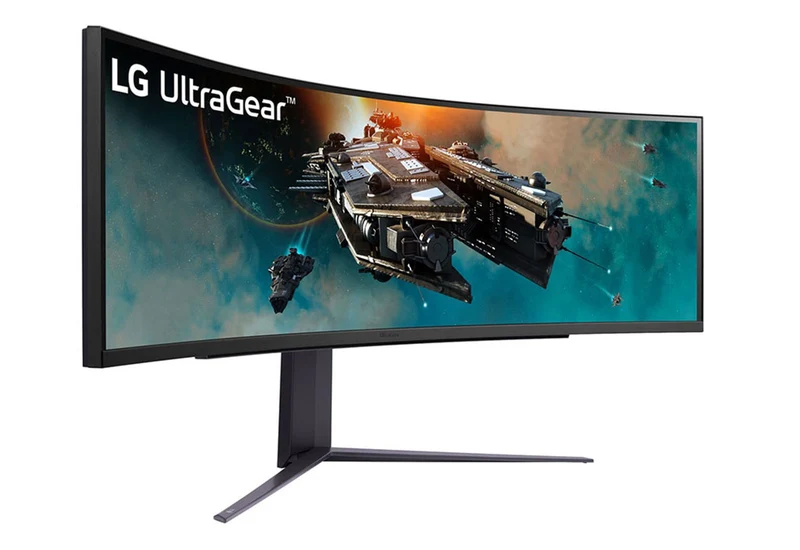 LG 49GR85DC-B 49" Curve Ultragear Dual QHD 5120x1440 1ms 240Hz Gaming Monitor With Vesa DisplayHDR 1000 (2023 Model)