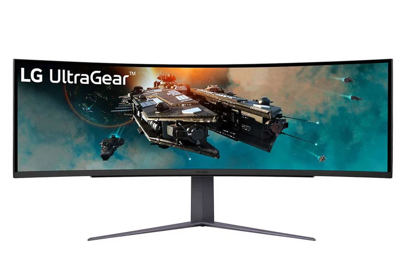 LG 49GR85DC-B 49" Curve Ultragear Dual QHD 5120x1440 1ms 240Hz Gaming Monitor With Vesa DisplayHDR 1000 (2023 Model)