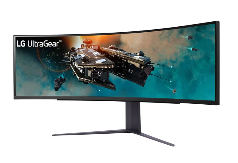 LG 49GR85DC-B 49" Curve Ultragear Dual QHD 5120x1440 1ms 240Hz Gaming Monitor With Vesa DisplayHDR 1000 (2023 Model)