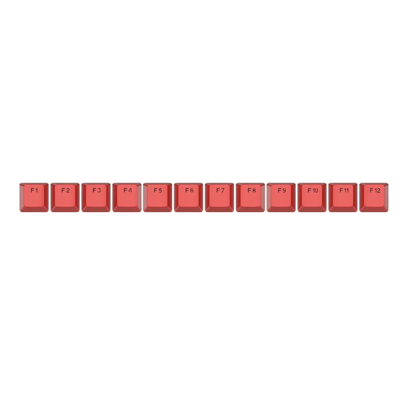 Royal Kludge PBT Dye Sublimation 12 Keys (Red) (Mini-15)