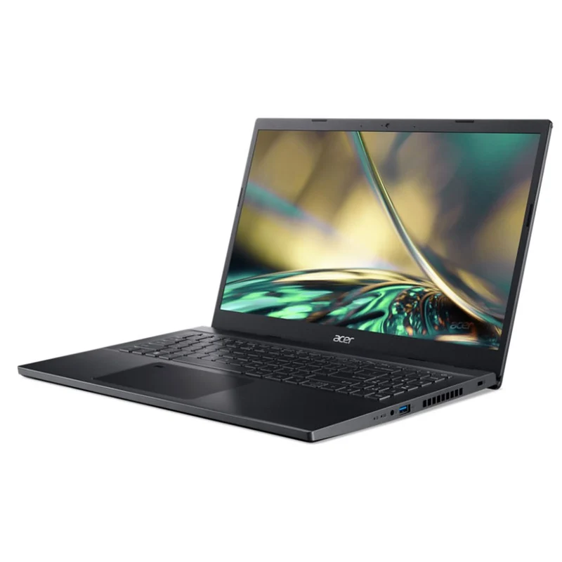 Acer Aspire 7 A715-76G-53J9 Laptop (Charcoal Black) | 15.6" FHD 1920 x 1080 | i5-12450H | 8GB RAM | 512 SSD | GTX 1650 | Windows 11 Home | MS Office Home & Student 2021 | Acer Entry Run Rate Backpack E-1620-P