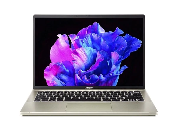 Acer Swift Go 14 SFG14-71-732F Laptop (Sunshine Gold) | 14" Oled 2880 x 1800 | i7-13700H | 16GB RAM | 512GB SSD | Intel Iris Xe Graphics | Windows 11 Home | MS Office Home & Office 2021 | Acer Entry Run Rate Backpack E-1620-P
