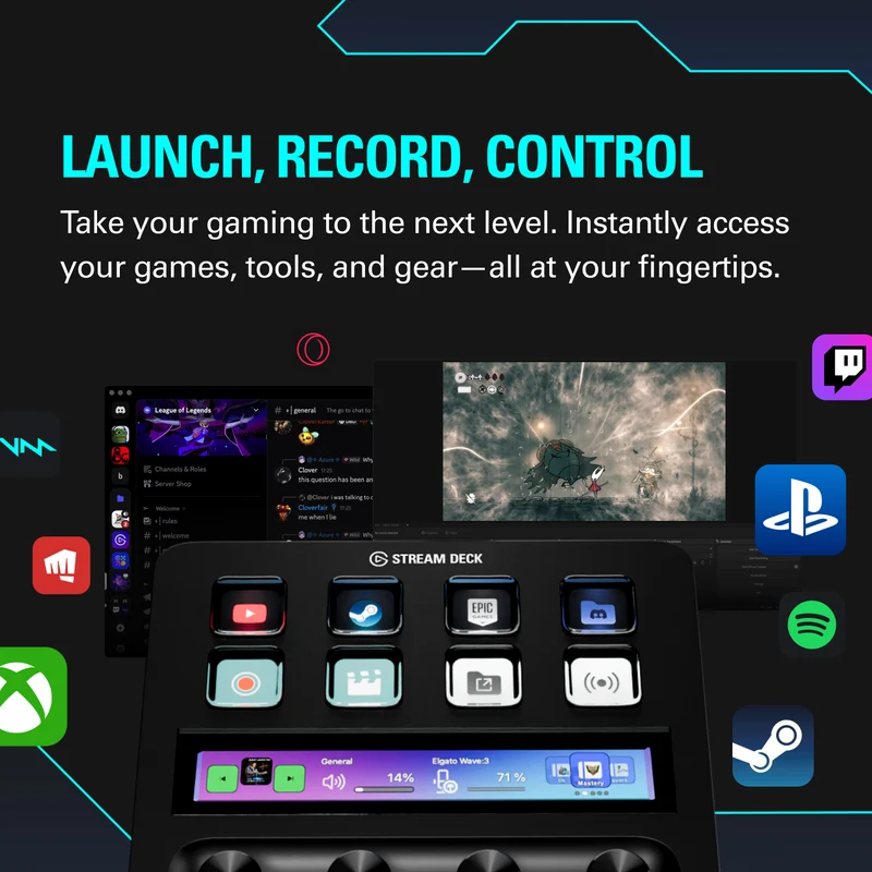 Elgato Stream Deck + (Black, White)
