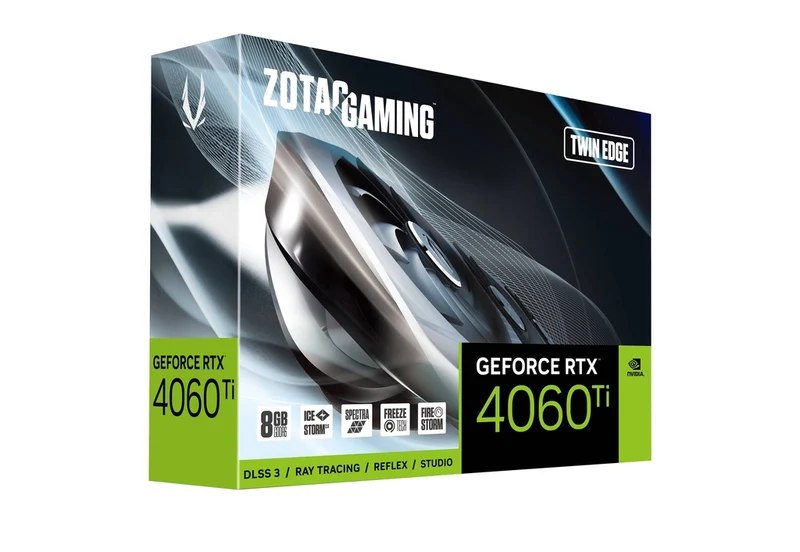 Zotac Gaming GeForce RTX 4060 Ti 8GB Twin Edge GDDR6 Graphics Card (ZT-D40610E-10M)