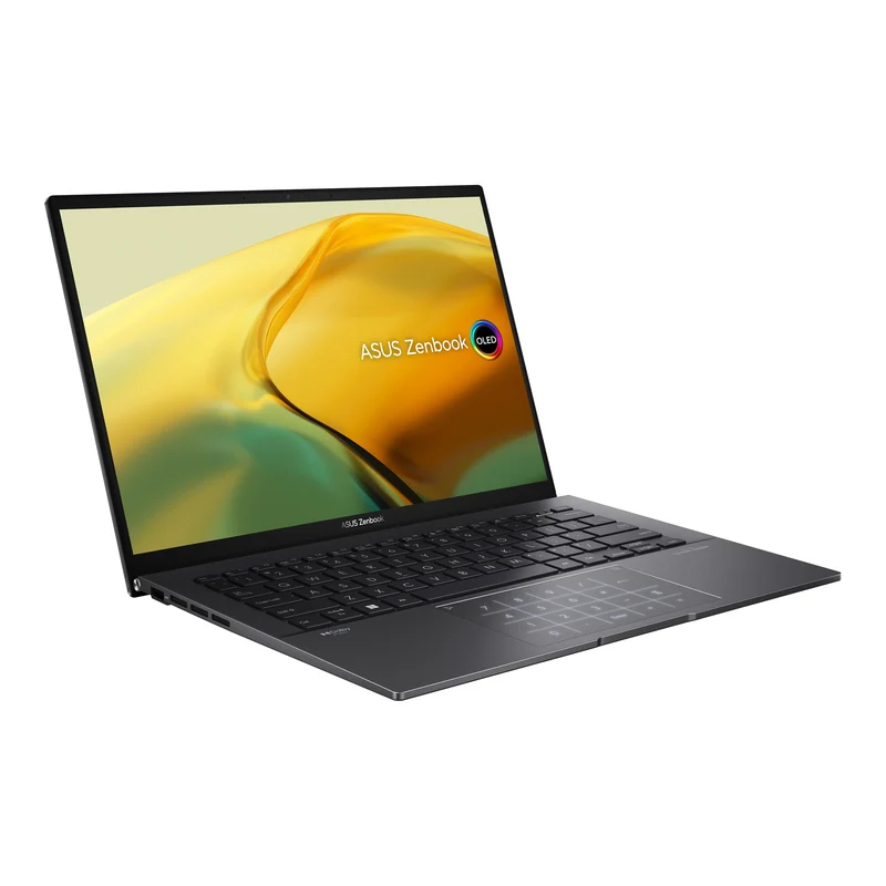 Asus Zenbook 14 OLED UM3402YA-KM588WS Laptop (Jade Black) | 14" OLED 2.8K (2880x1800) | Ryzen 5 7530U | 16GB RAM | 512GB SSD | AMD Radeon Graphics | Windows 11 Home | MS Office Home & Student 2021 | ASUS AP4600 Backpack